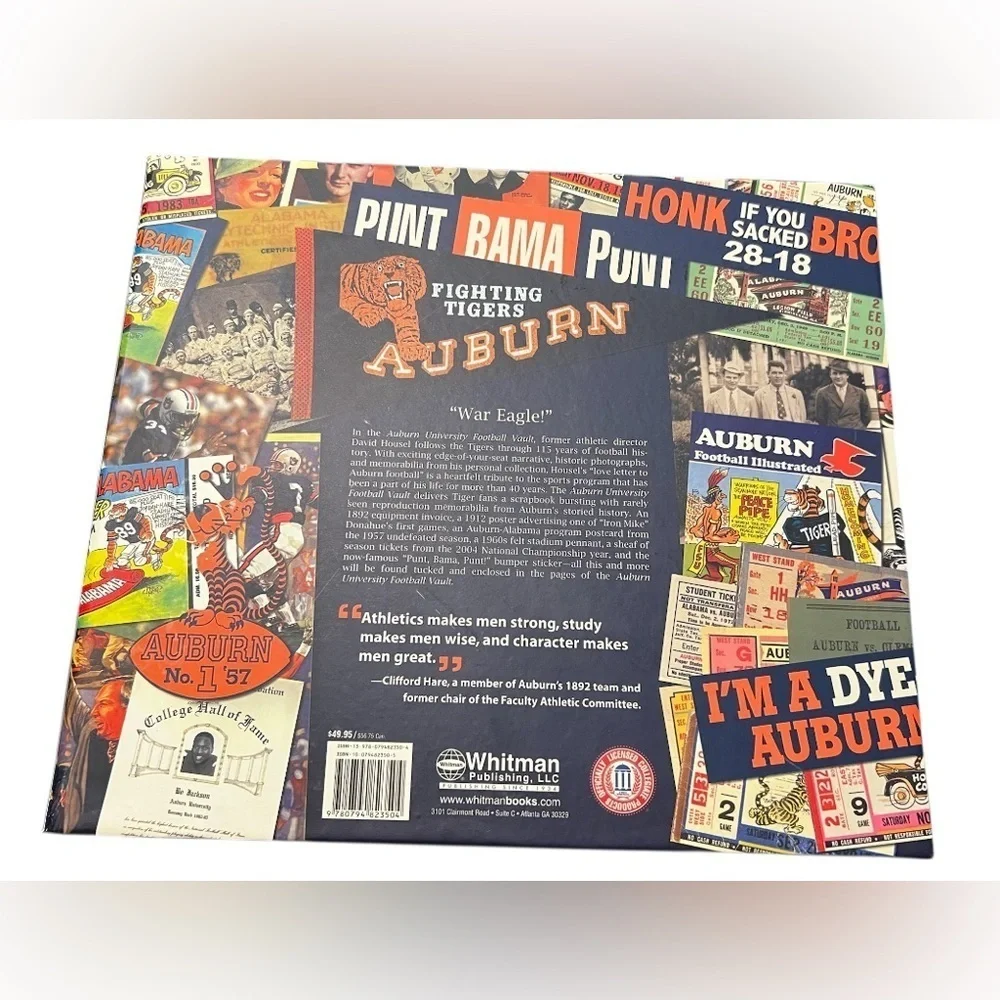 Auburn University Football Vault: The Story of the Auburn Tigers, 1892-2007